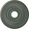 Ekena Millwork Melonie Ceiling Medallion (Canopies up to 6 3/8"), 16"OD x 3 5/8"ID x 3/4"P, Cloud Burst Crackle CM16MLCBC - alternate 1